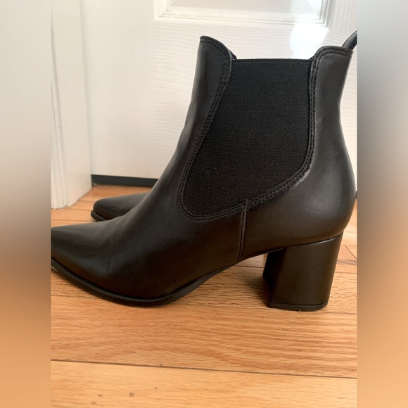 Leather Ankle Boots - Picture 2 of 4